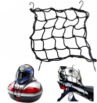 Rede Elástica de Carga para Moto 30x30cm com Ganchos: Segurança e Praticidade para suas Viagens - imagem 1