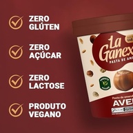 LA GANEXA Pasta De Amendoim Sabor Avelã 1 005Kg - imagem 3