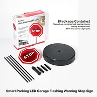 Reswish Placa de Estacionamento LED: Guia Inteligente para Garagens Seguras e Sem Arranhões - imagem 5