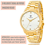 Relógio Tuguir Dourado: Elegância com 1 Ano de Garantia - imagem 2