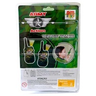 Walkie Talkie Infantil Army Action com Lanterna - Diversão e Comunicação Garantida! - imagem 5