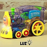 Trenzinho Dominó Infantil com Som e Luz – Diversão Garantida! - imagem 2