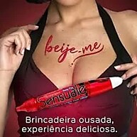 Kit com 3 Canetas Comestíveis Beijáveis Sensuale - Diversão Garantida - imagem 1