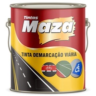 Tinta Acrílica Maza para Demarcação Viária Amarela 3,6L: Visibilidade e Durabilidade Garantidas - imagem 1