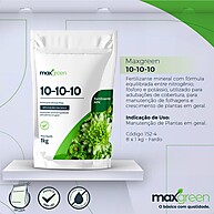 Fertilizante 10-10-10 MaxGreen 1Kg: Crescimento Exuberante Garantido - imagem 2