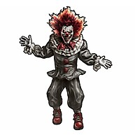 Decoração Palhaço Halloween 94x71cm – Medo e Diversão Garantidos! - imagem 2