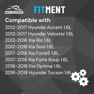 Kit Vedação Injetor Combustível Hyundai Accent/Veloster 1.6L (4 Peças) - Qualidade e Desempenho Garantidos - imagem 3
