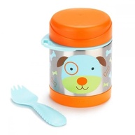 Pote Térmico Skip Zoo Menino (Dog) com Garfo - Alimentação Prática e Divertida - imagem 2