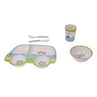 Conjunto de Alimentação Infantil com Tema Carro - Prato, Tigela, Copo, Garfo e Colher - imagem 5