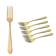 Garfo Dourado Valentina: Elegância à Sua Mesa - imagem 1