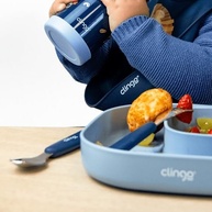 Clingo Kit Talher Infantil Inox com Estojo - Garfo e Colher Seguros para Crianças - imagem 5