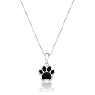 Gargantilha Pata de Cachorro Prata 925: Elegância e Amor - imagem 1