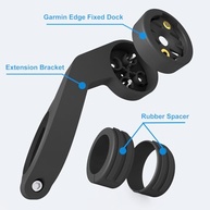 Suporte de Guidão Estendido Garmin Edge: Navegação Segura e Confortável para Sua Bike - imagem 3
