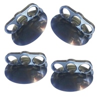 Kit 4 Ventosas Tipo Garra 110mm Silicone - Martelinho de Ouro, Funilaria e Mais! - imagem 1