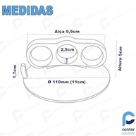 Kit 2 Ventosas Tipo Garra 110mm: Sucção Poderosa para Funilaria e Mais! - imagem 4