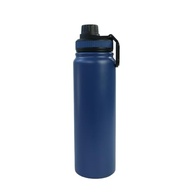 Garrafa Térmica 800ml Inox Azul - Isolamento Térmico Avançado para Quente e Frio - imagem 2
