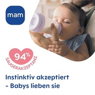 MAM Garrafa Anticólica Easy Start 260ml - Tetina Macia e Válvula Inferior para Bebês 0+ - imagem 4