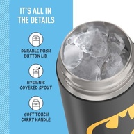 Garrafa THERMOS FUNTAINER Batman 473ml - Isolada a Vácuo com Bico Largo para Crianças - imagem 5