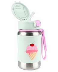 Skip Hop Copo Infantil com Canudo - Garrafa de Aço Inoxidável Spark para Bebês e Crianças - imagem 5