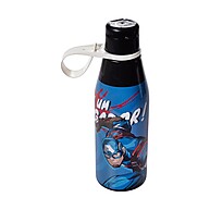 Garrafa Capitão América 530 ml com Tampa Abre Fácil - Marvel - imagem 1