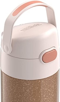 THERMOS F41020RGF6 FunTainer 355ml - Garrafa Térmica em Aço Inoxidável com Glitter Rose Gold - imagem 4
