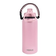 MODUS Garrafa Térmica Rosa 1000ML - Aço Inox 304 com Isolamento a Vácuo para Bebidas Quentes e Frias - imagem 5