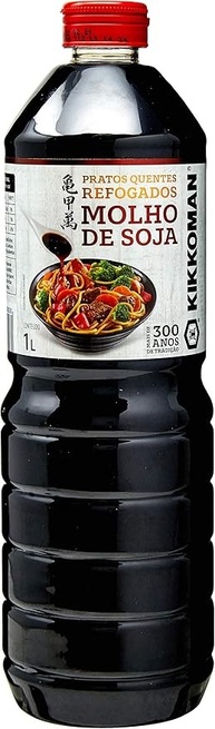 Kikkoman Molho De Soja Garrafa 1L - imagem 1