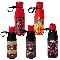 Garrafa Deadpool Wolverine 530ml Plasútil: Heróis! - imagem 1