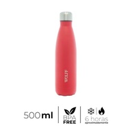 Garrafa Térmica Wolff Ice 500ml - Aço Inox Vermelha com Parede Dupla - imagem 4