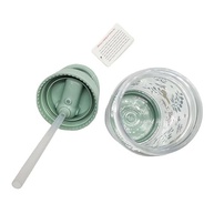 Copo de Palha Infantil com Personagens Animados - Garrafa de Água Segura e Divertida (Tritan Verde 380ml) - imagem 4