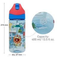 Garrafa Infantil em Tritan Antigermes 400ml Fadas Rosa - Segurança e Estilo para Bebês - imagem 4