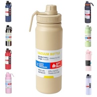 Garrafa Térmica Inox 800ml Premium - Isolamento a Vácuo, Antivazamento, Ideal para Academia e Esportes (Bege) - imagem 2