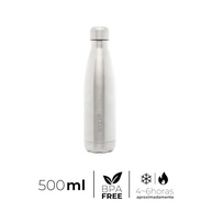 Garrafa Térmica Aço Inox Wolff Ice 500ml - Isolamento Duplo para Bebidas Frias e Quentes - imagem 4