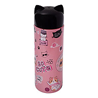 Garrafa Plasútil Cute 500ml: Hidratação Divertida! - imagem 1