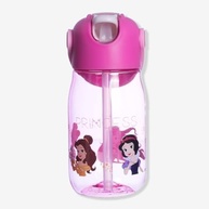 Garrafa Flip Infantil Princesas Disney - Estilo e Segurança para Crianças - imagem 2