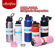 Garrafa Térmica 800ml: Temperatura Ideal! - imagem 1