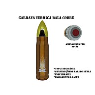 Garrafa Térmica Cobre MX-1197: 36h Fria, 24h Quente - imagem 1