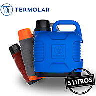 Garrafão Térmico 5L Termolar: Mantenha Bebidas Quentes ou Frios por 10H - imagem 1