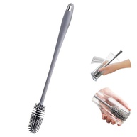 Escova de Silicone 360° para Lavar Garrafas, Mamadeiras e Copos - Cerdas Flexíveis e Cabo Ergonômico - imagem 1