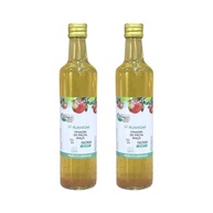 Kit com 2 Garrafas de Vinagre de Maçã Orgânico de 500mL cada - Almaromi - imagem 1