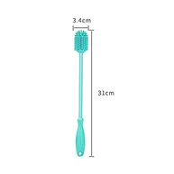 Escova de Limpeza Multifuncional para Garrafas com Rotação 360° e Cerdas de Silicone Macias - imagem 3