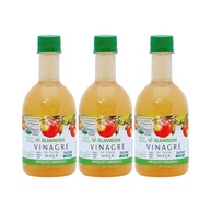 Kit com 3 Garrafas de Vinagre de Maçã Orgânico de 400mL cada - Almaromi - imagem 2