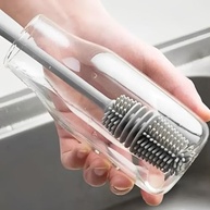 Escova de Silicone para Limpeza Profunda de Garrafas, Mamadeiras e Copos - imagem 3