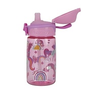 Nuby Garrafinha Glitter Rosa com Botão Abre e Fecha - 415ml | Segura, Divertida e Livre de BPA - imagem 4
