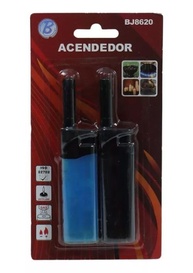 Isqueiro a Gás Portátil 12cm (2 Unidades) - Acendimento Rápido e Seguro para Aventuras - imagem 3