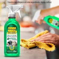 KIT 2 Espumas Mágicas de Limpeza Geral Versão Gatilho Pro 500ml - Limpeza Inteligente e Prática - imagem 4