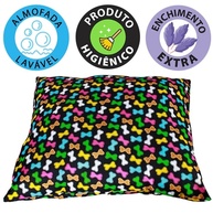 Cama Eco Pet com Almofada Lavável Anti-alérgica para Cachorro e Gato - imagem 2