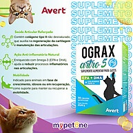 Ograx Artro 5: Articulações Saudáveis para seu Gato - imagem 2