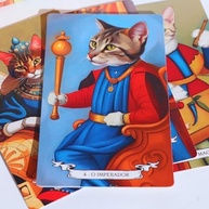 Tarô dos Gatos – Mandala Esotérica: 78 Cartas com Manual para Leitura e Autoconhecimento - imagem 3