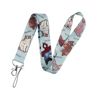 Lanyards Anime Gatos: Chaveiro e Porta Crachá! - imagem 2